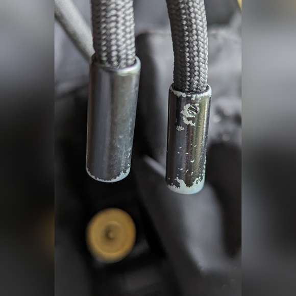 EUC Tory Burch Scout Mini Nylon Backpack in black flap magnetic clasp closure - Picture 15 of 16